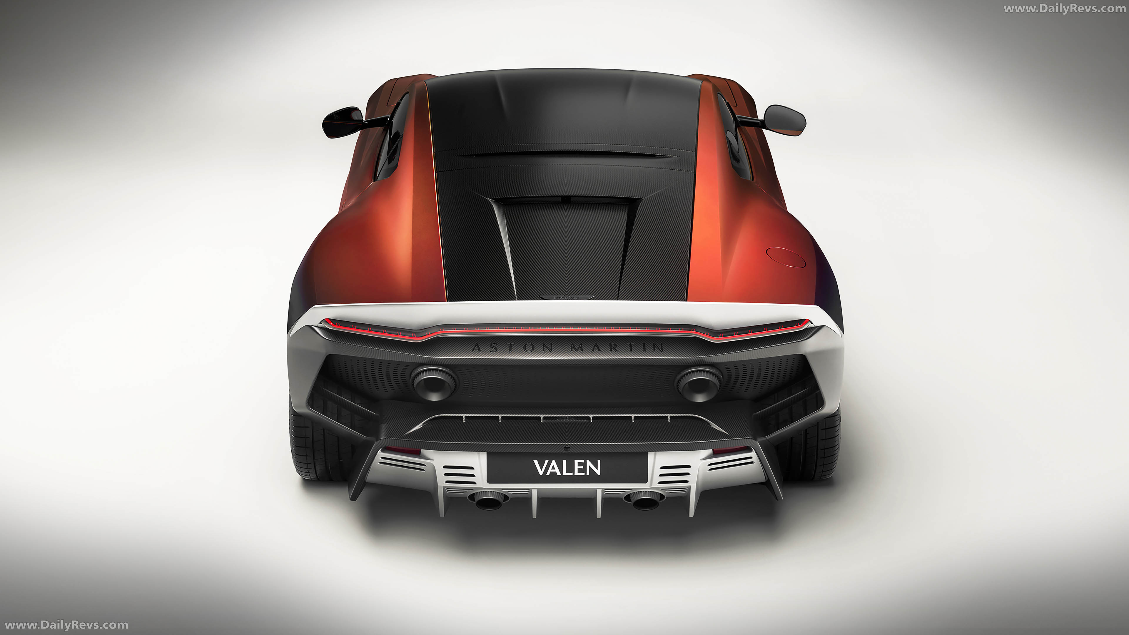2028 Aston Martin Valen Rear View